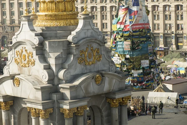 Вид на Майдан — стоковое фото