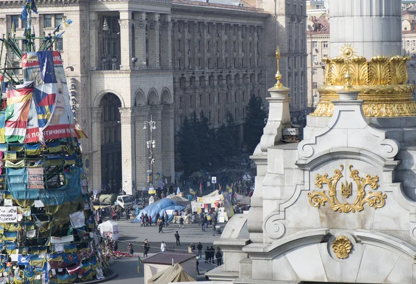 Вид на Майдан Независимости — стоковое фото