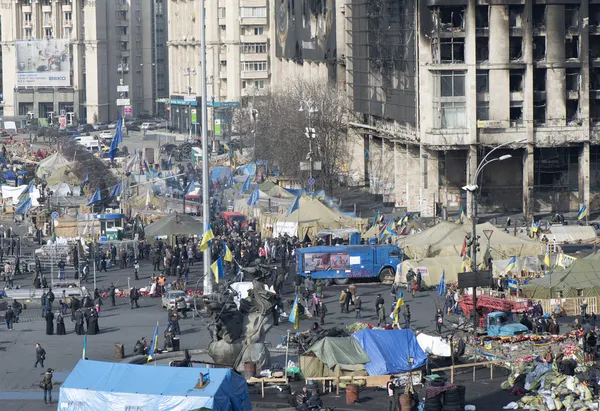 Vue sur l'indépendance Maidan — Photo