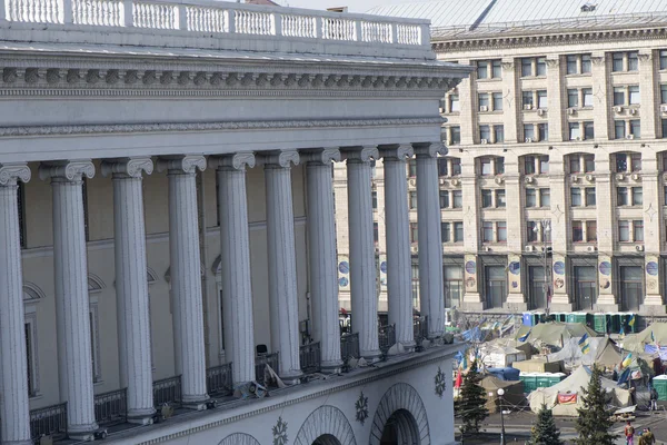 Blick auf den Majdan der Unabhängigkeit — Stockfoto