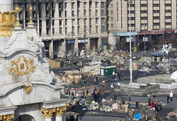Vue sur l'indépendance Maidan — Photo