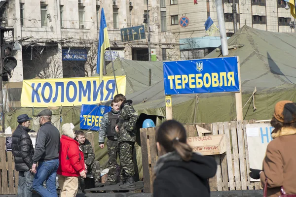 Life on the Maidan — Stock Photo, Image