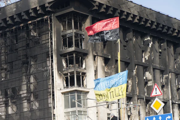 Вид на Майдан Независимости — стоковое фото