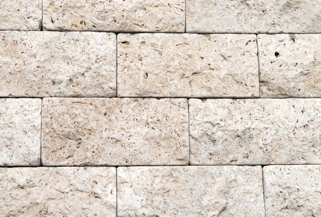 Building natural stone cladding