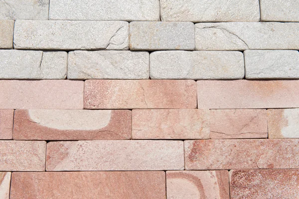 Building natural stone cladding — Stock Photo, Image