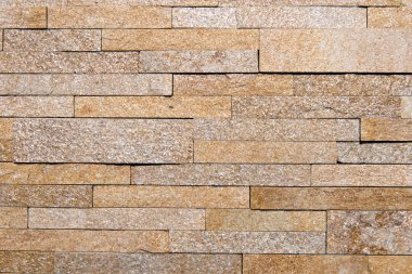 Building natural stone cladding clipart