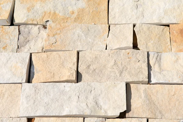 Bygga naturlig sten beklädnad — Stockfoto