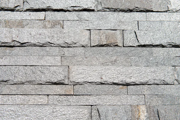 Building natural stone cladding Royalty Free Stock Images