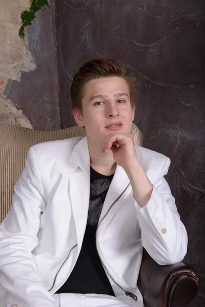 Portrait of a young man — Stock Photo, Image