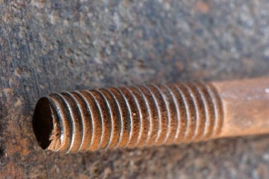 Geçen yüzyılın eski paslı makro fotoğrafçılığı.