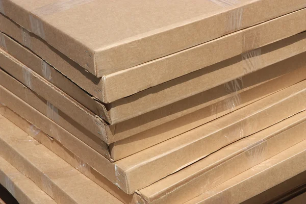 Pile of cardboard boxes. — Stock Photo, Image