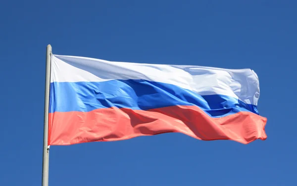 Bandera de Rusia. — Foto de Stock