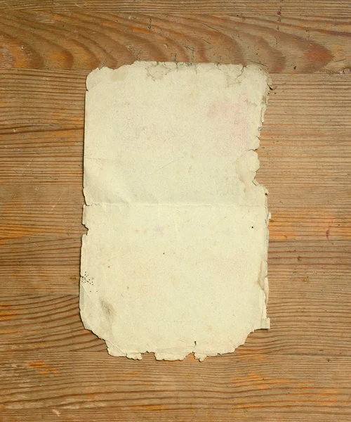 Ancienne feuille de papier . — Photo