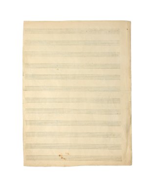 müzik notaları.