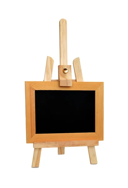 Easel and black board. — Stock Photo, Image