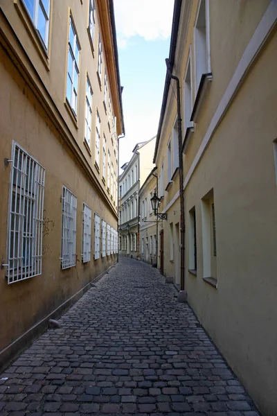 Tjeckiska Republiken Prag Gatan Gamla Stan — Stockfoto