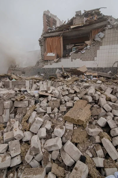 Згітомір Україна Березня 2022 Російська Війна Проти України Російська Бомба — стокове фото