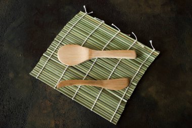 Suşi aleti kurulumu. suşi konsepti