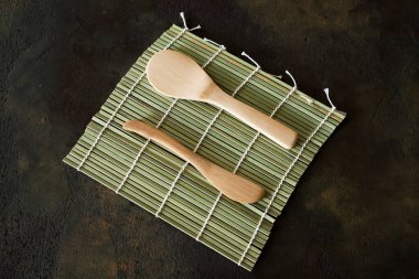 Suşi aleti kurulumu. suşi konsepti