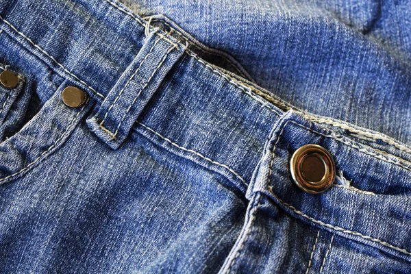 Jeans Hose Detail Nahaufnahme — Stockfoto