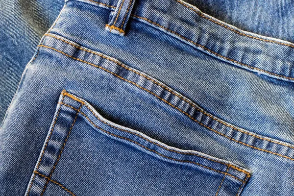 Jeans Pantalon Détail Fermer — Photo