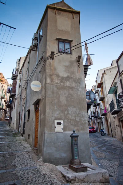 Cefalu sokak — Stok fotoğraf