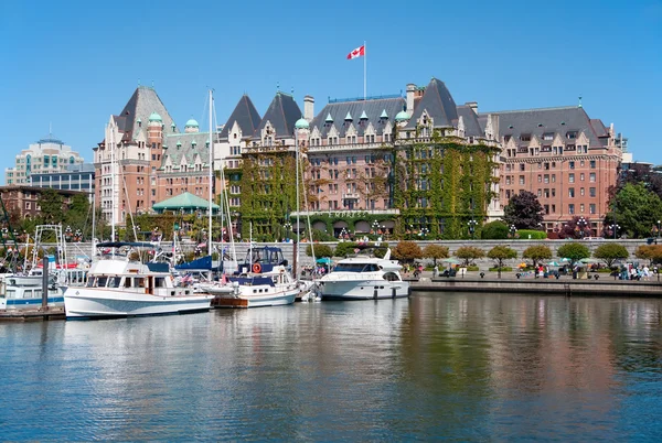 皇后酒店，维多利亚，不列颠哥伦比亚省加拿大 图库照片