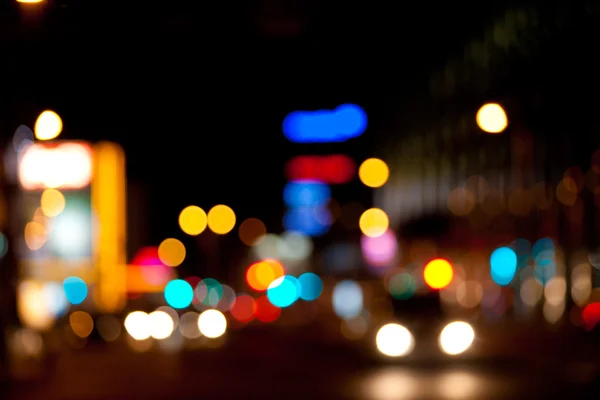 Abstract city lights — Stock Photo, Image