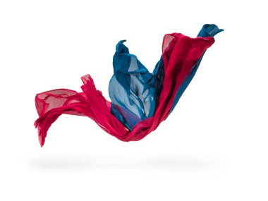 Tekstil hareket soyut parçaları