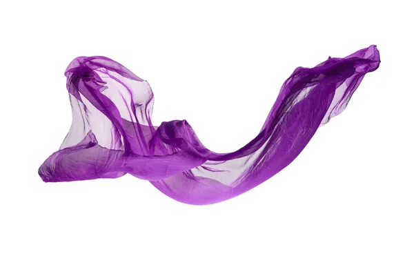 Abstract purple fabric in motion — Stock Photo, Image