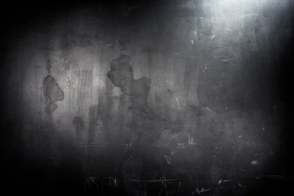 Vieux mur noir grunge — Photo