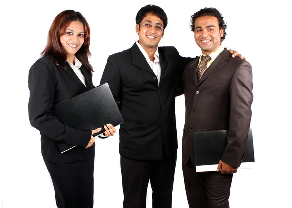 Smart Indian Business Team — Stock Photo, Image