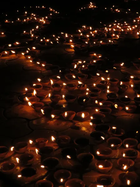 Luci di Diwali — Foto Stock