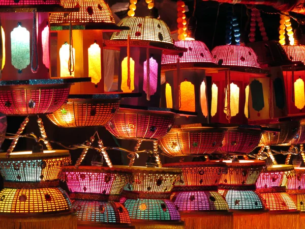 Lanternes colorées — Photo