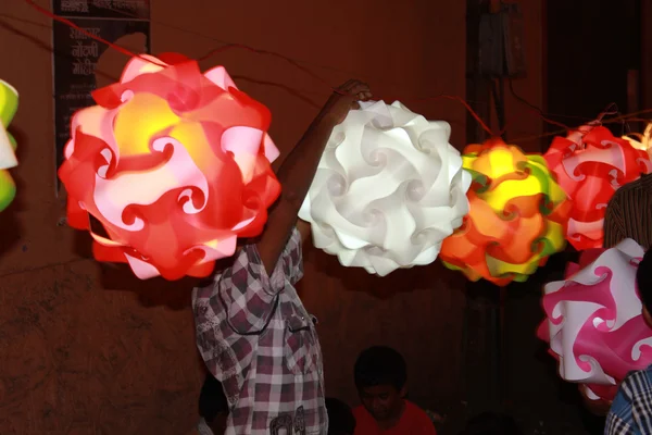 Diwali Lantern Shop — Stock Photo, Image