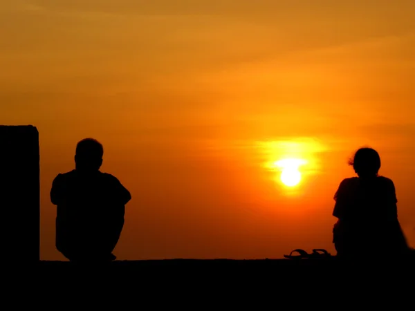 Pareja separada — Foto de Stock