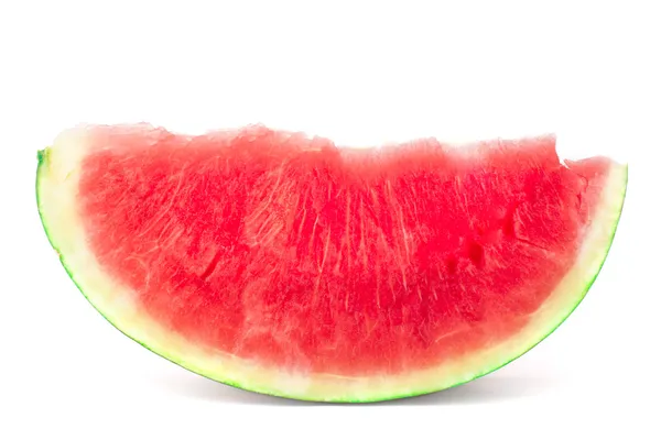 Scheibe süße Wassermelone — Stockfoto