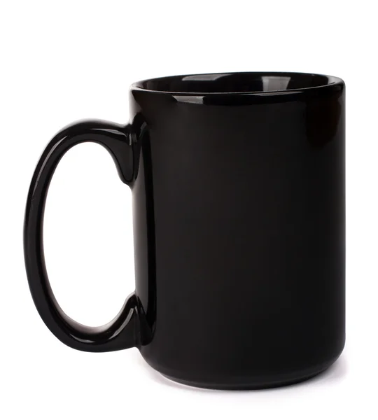 Taza negra — Foto de Stock