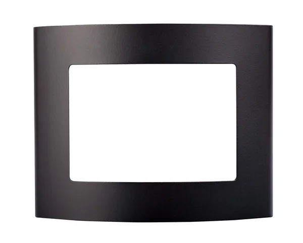 Moldura de metal preto — Fotografia de Stock