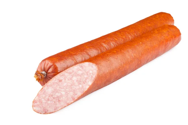 Kiełbasa salami — Zdjęcie stockowe