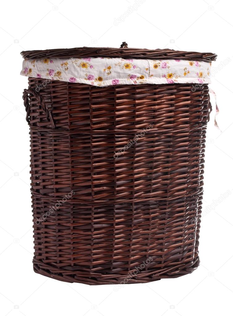 Wicker hamper