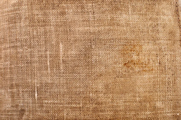 Textura de um velho saco sujo — Fotografia de Stock