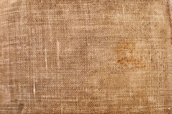 Texture di un vecchio sacco sporco — Foto Stock