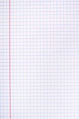 Beyaz kare kağıt levha