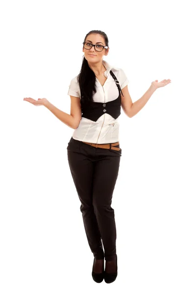 Retrato de mujer joven de negocios —  Fotos de Stock