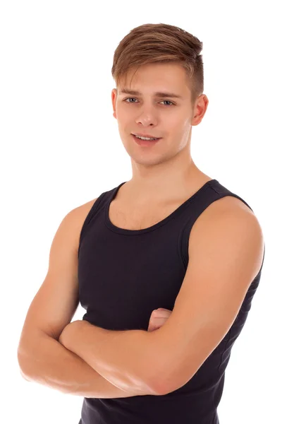 Porträt eines jungen Mannes — Stockfoto