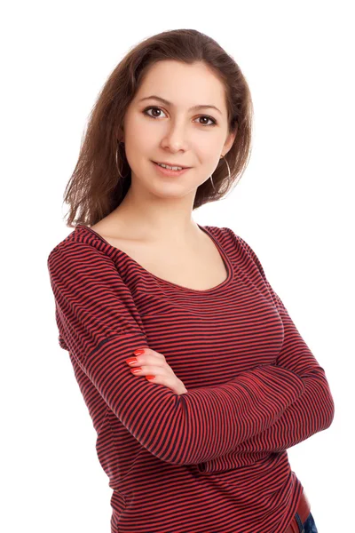 Retrato de mujer joven — Foto de Stock