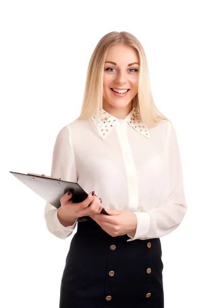 Portrait of young woman — Stock Photo, Image