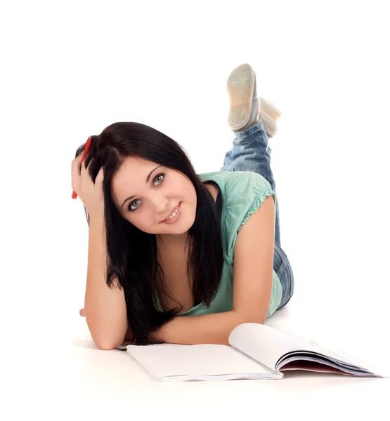 Estudiante femenina — Foto de Stock