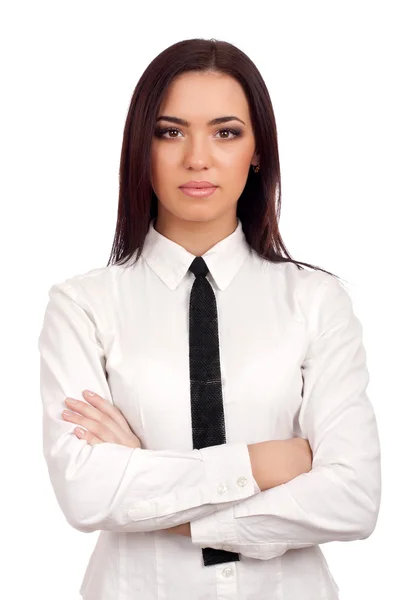 Smiling business woman — Stock Photo, Image